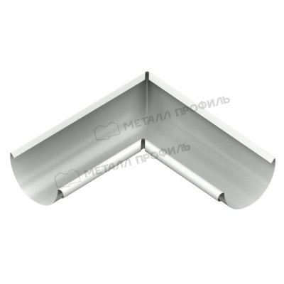 Угол желоба внутренний   Д125 (Казань) 9003 сигнально-белый